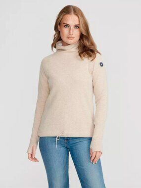 HOLEBROOK Martina WP Windproof Wool Sweater – Oatmeal – Small
